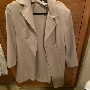 Long jacket dress suit